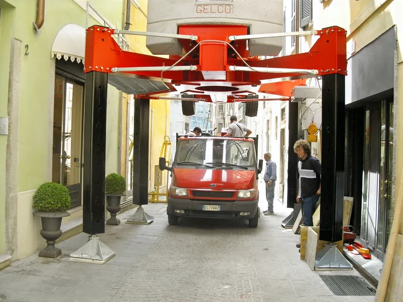 Gru automontanti Gelco Clever Crane